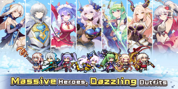 Zero to Hero: Pixel Saga スクリーンショット 1