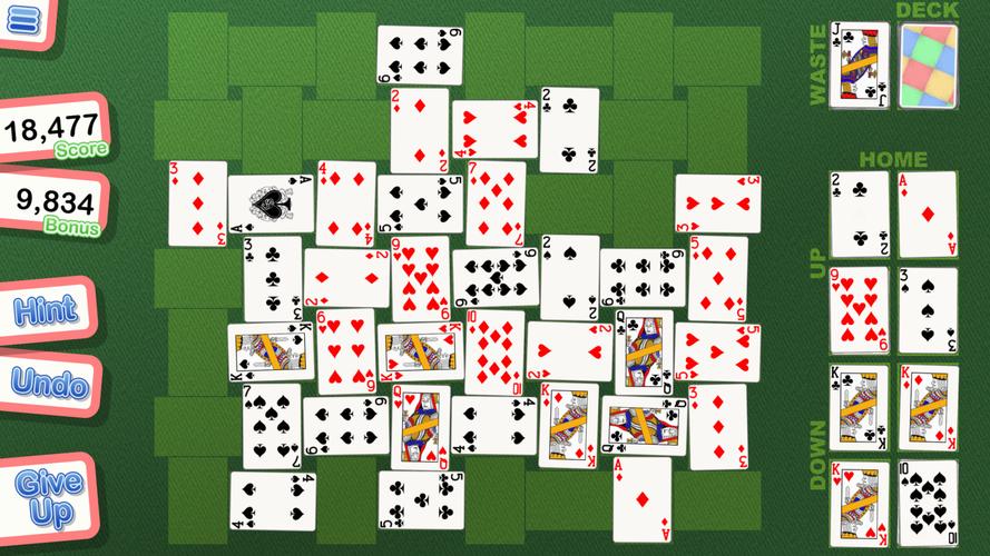 Crystal Crazy Quilt Solitaire स्क्रीनशॉट 0