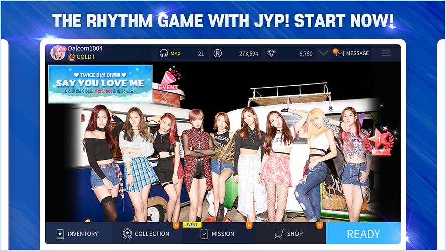 SUPERSTAR JYPNATION স্ক্রিনশট 1