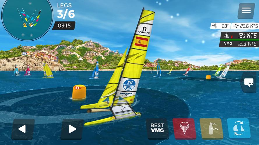Virtual Regatta Inshore 螢幕截圖 2
