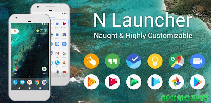 N+ Launcher Pro – Nougat 7.0 Screenshot 0