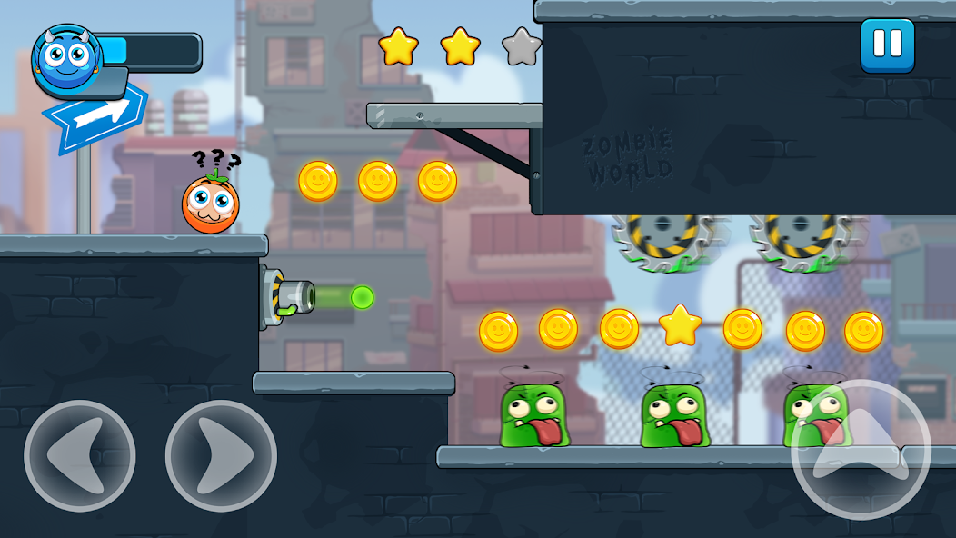 Ball Hero: Zombie city Mod Capture d'écran 3