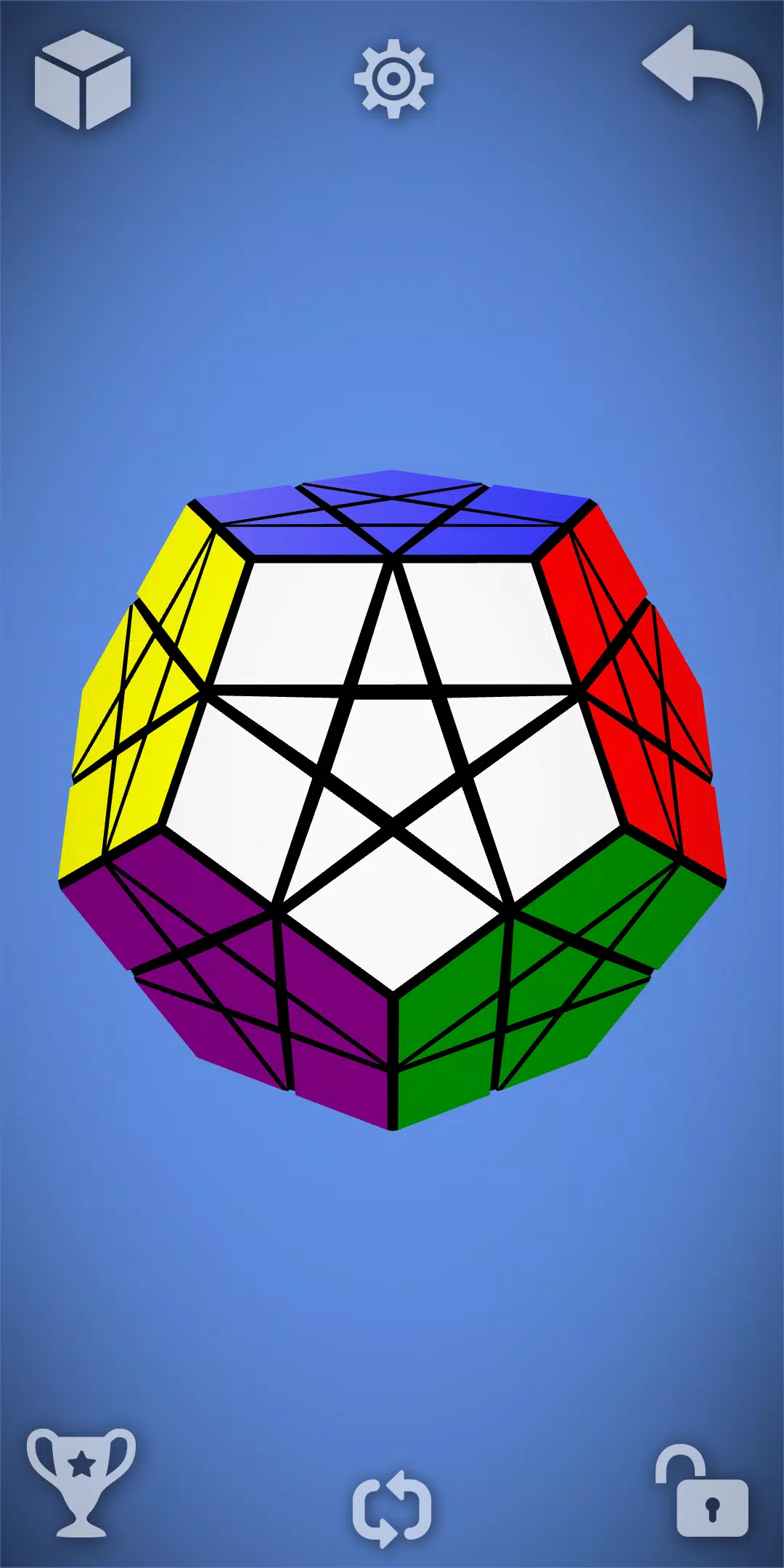 Magic Cube Puzzle 3D Captura de tela 2