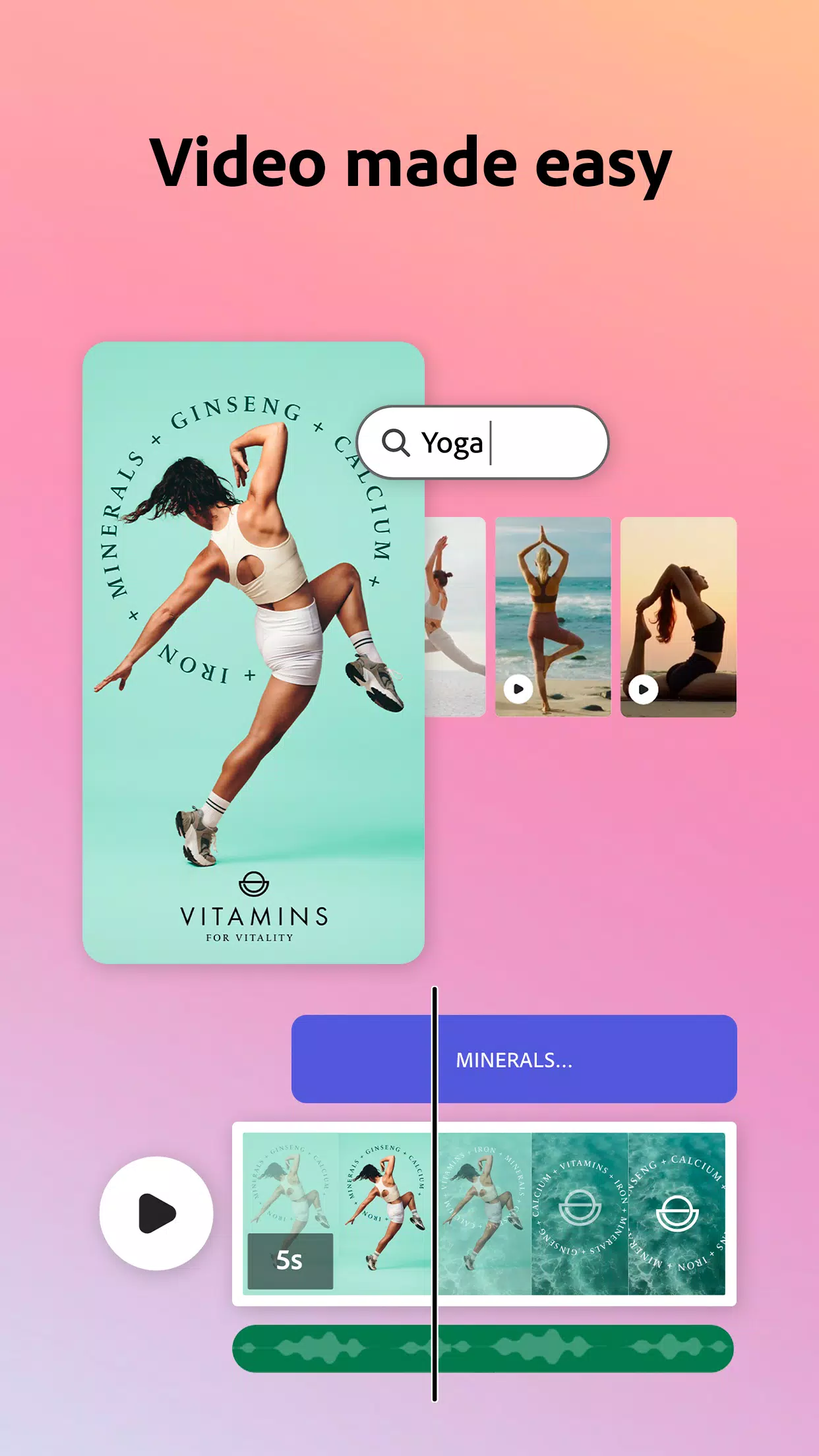 Adobe Express ภาพหน้าจอ 2