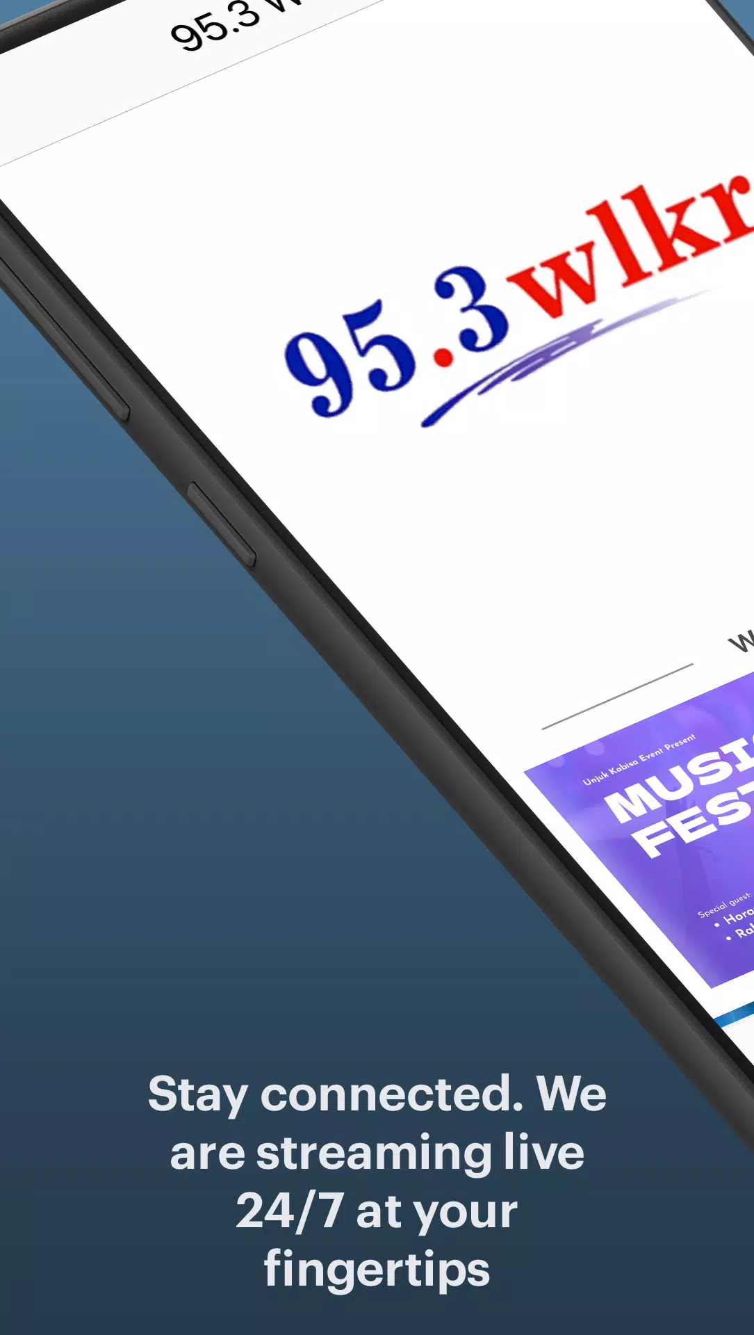 95.3 WLKR Zrzut ekranu 0