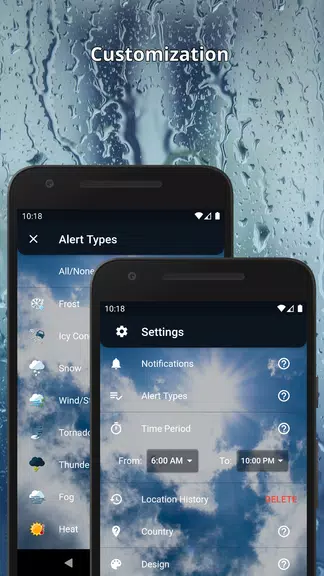 Meteo! - Severe Weather Alerts स्क्रीनशॉट 2