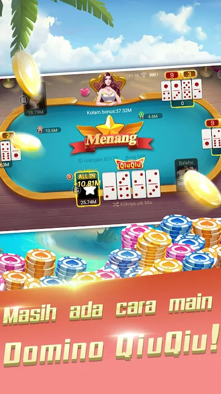 Domino Gaple: QQ 99 dan Texas Lokal Indo Tangkapan skrin 2