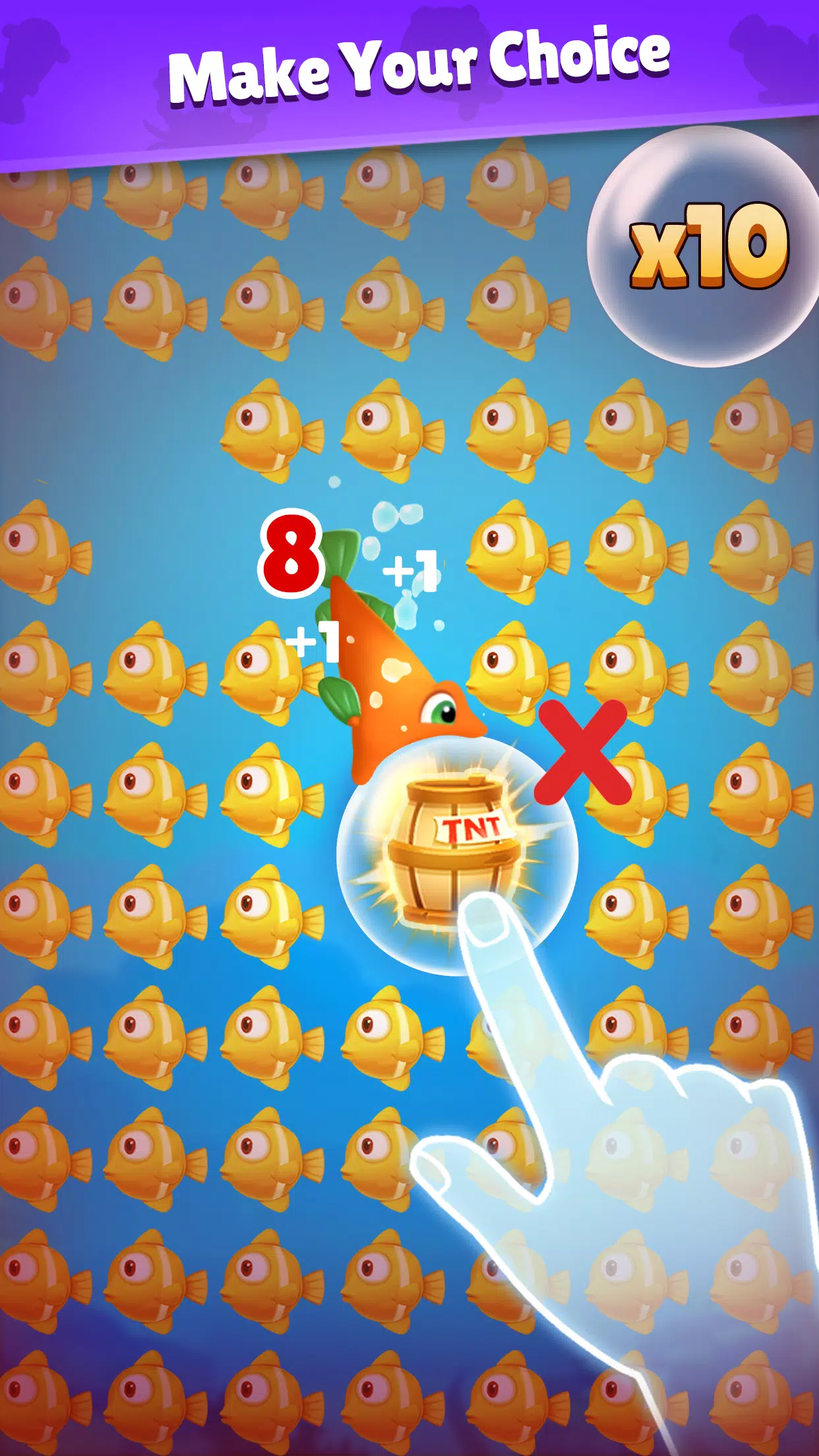 Fish Go.io 2 スクリーンショット 1