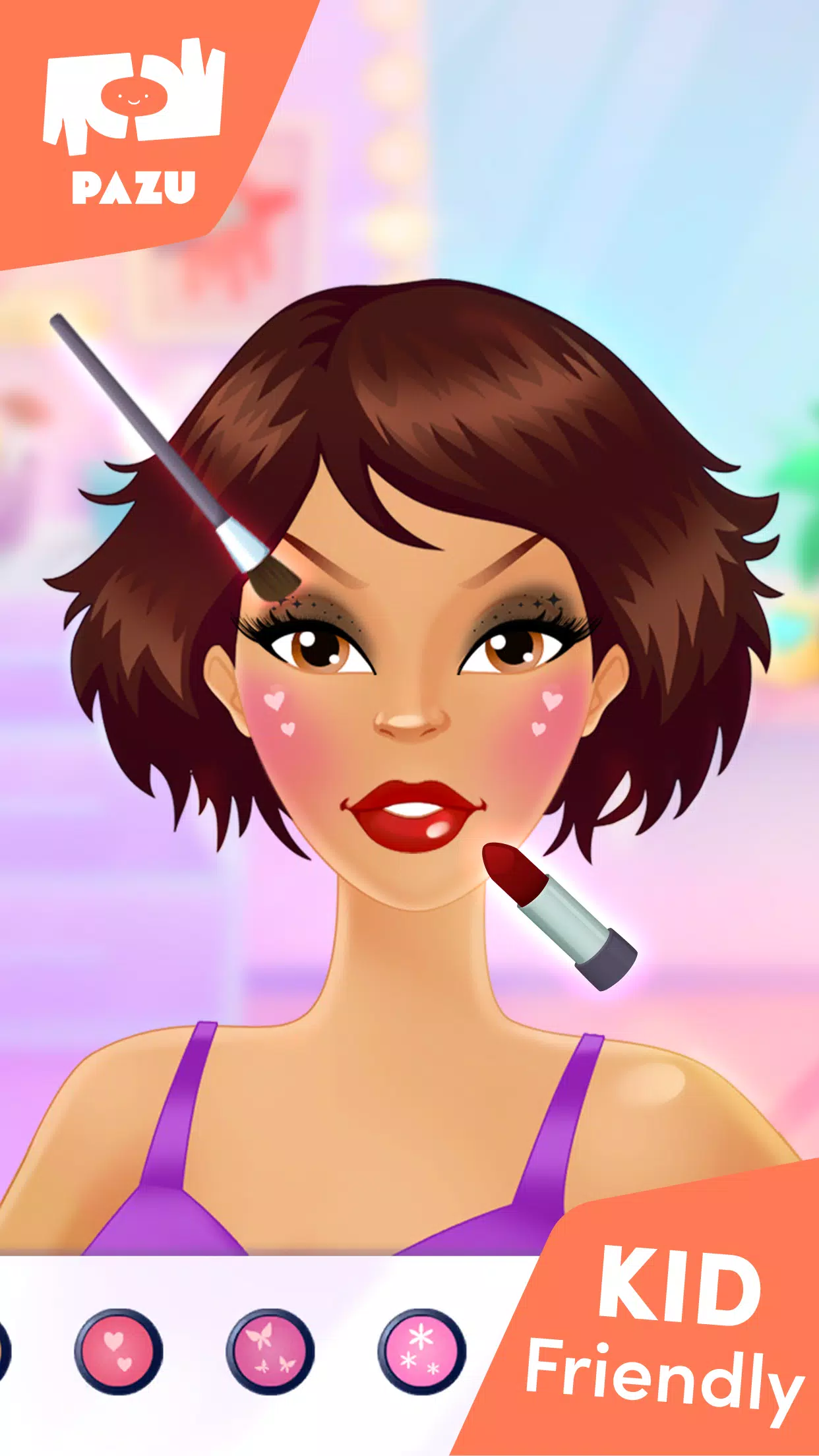 Makeup Girls - Games for kids Screenshot 2