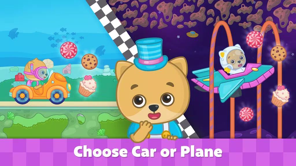 Schermata Kids car games for toddlers 1+ 2