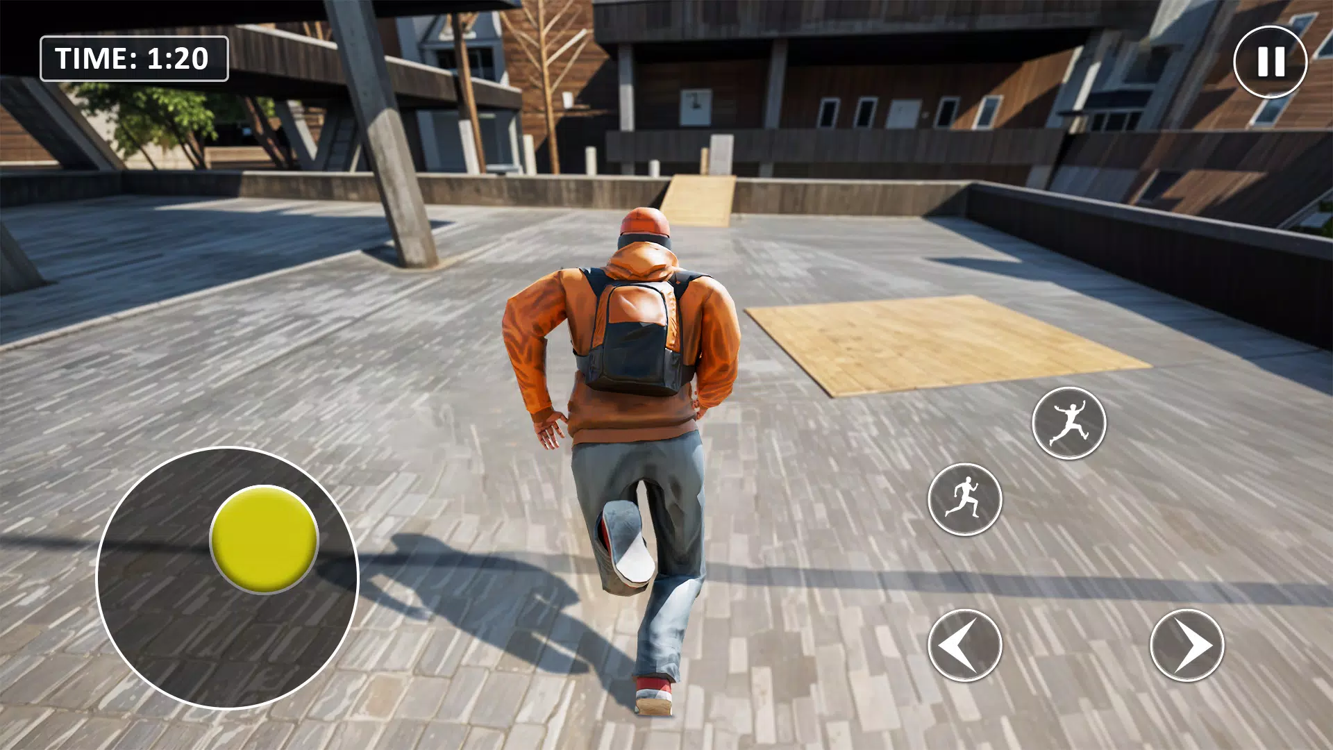 Go Up Rooftop Run Parkour Game Capture d'écran 1