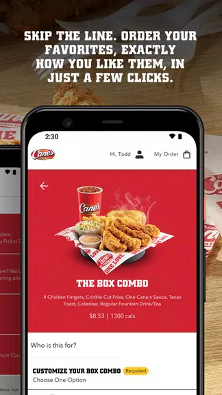 Raising Cane’s Chicken Fingers Ảnh chụp màn hình 1