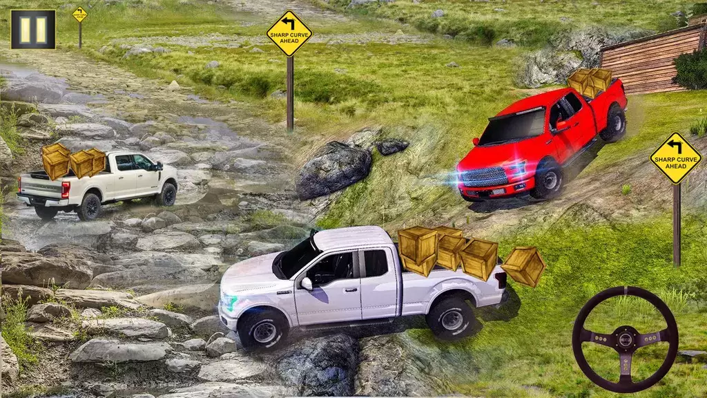 Pickup Truck Game: 4x4 Offroad Schermafbeelding 2