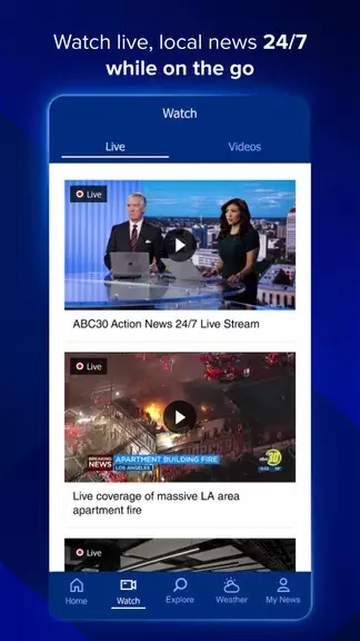 ABC30 Central CA Zrzut ekranu 2