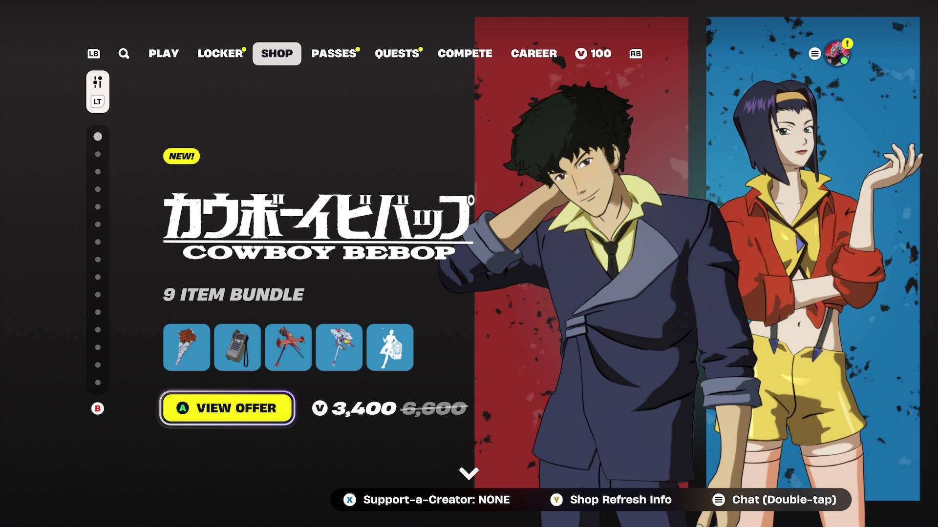 Fortnite: I -unlock ang lahat ng mga hamon sa cowboy bebop