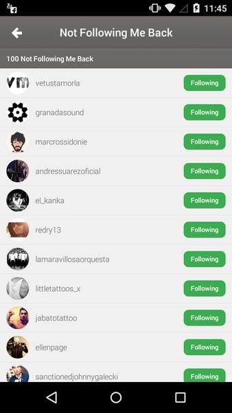 FollowMeter for Instagram Скриншот 2