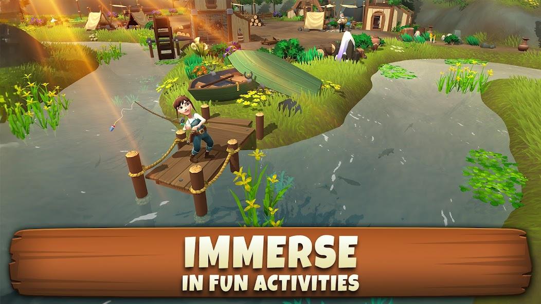 Sunrise Village: Farm Game Mod スクリーンショット 3