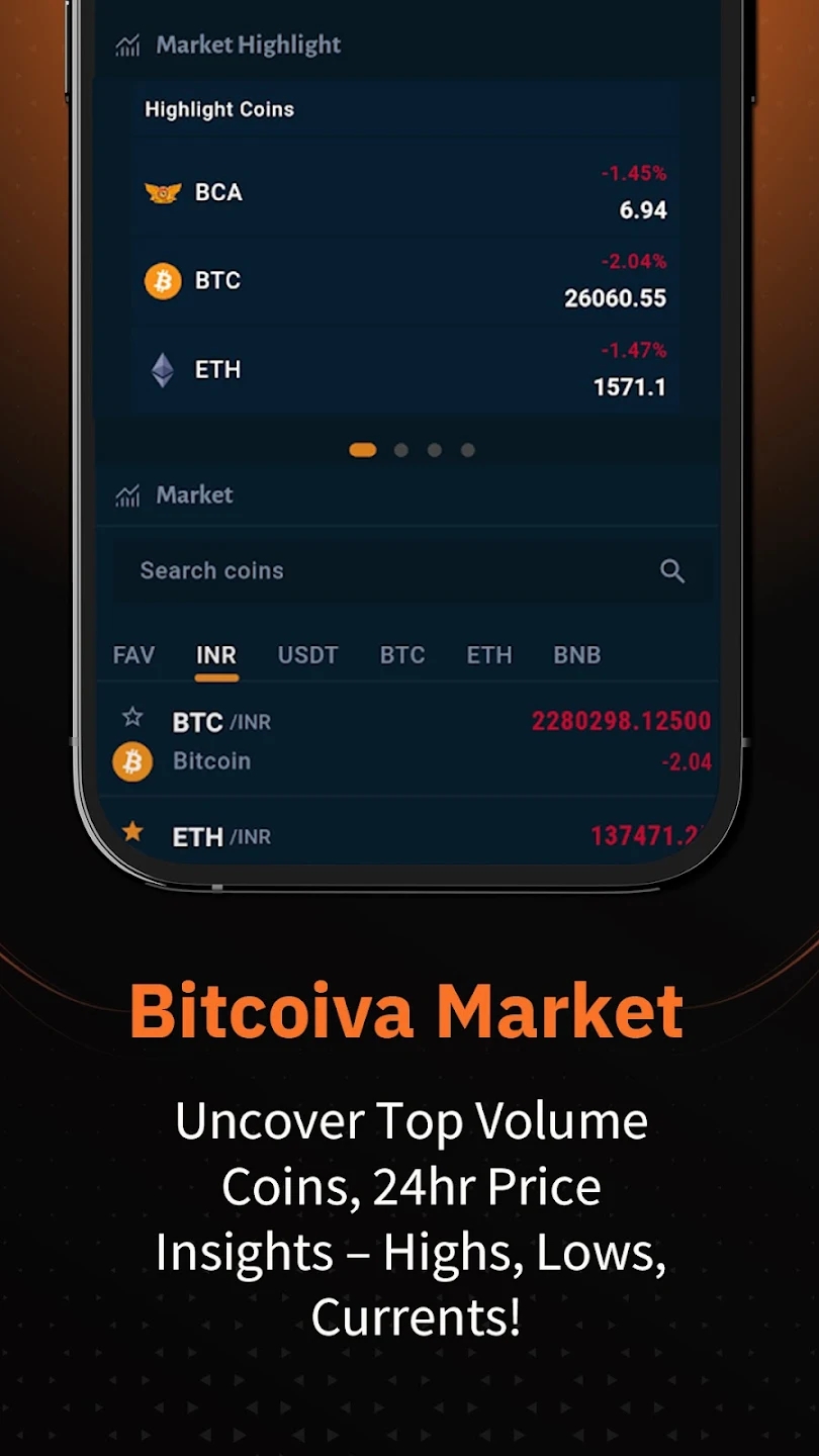 Bitcoiva Capture d'écran 0