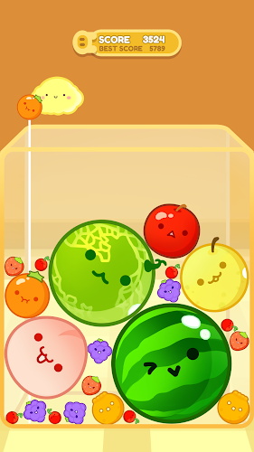 Watermelon Merge:Strategy Game ภาพหน้าจอ 0