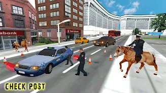 US Police Horse Criminal Chase Captura de tela 2