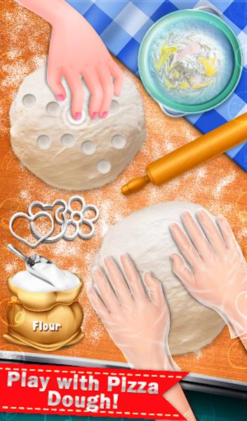 Shape Pizza Maker Cooking Game Ekran Görüntüsü 3