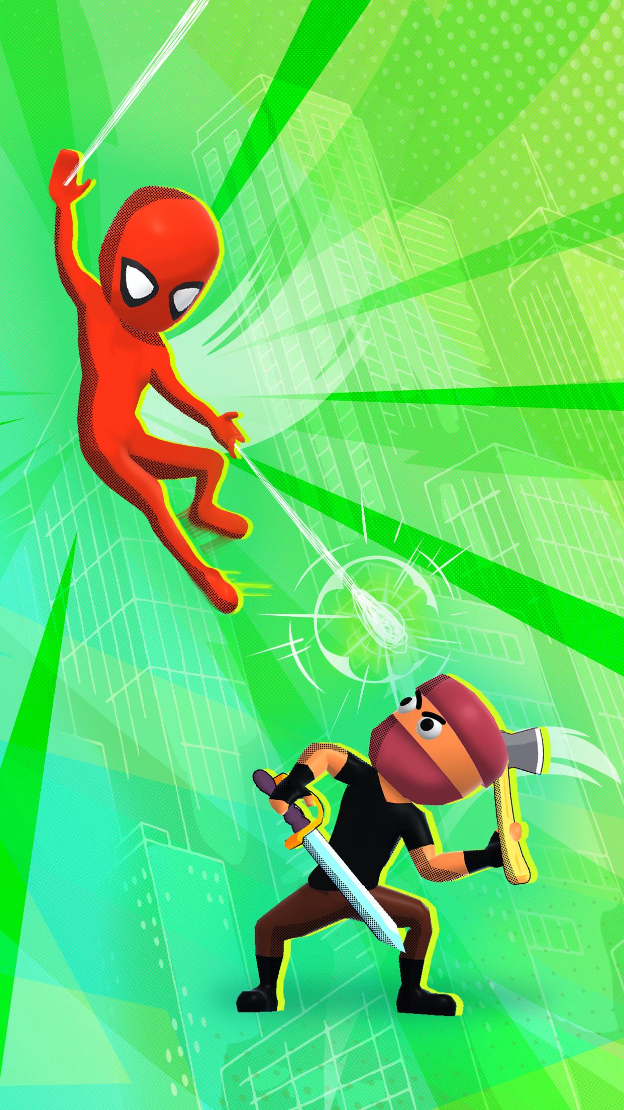 Web Master: Stickman Superhero スクリーンショット 2