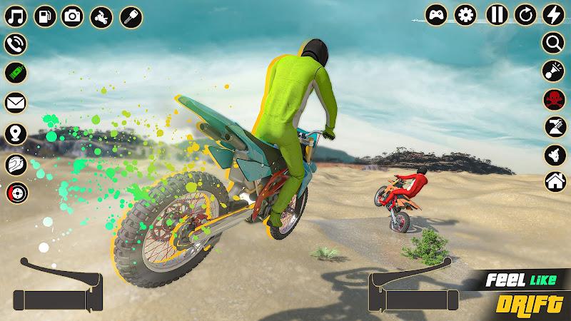 Wheelie Dirt Bike Games Schermafbeelding 3