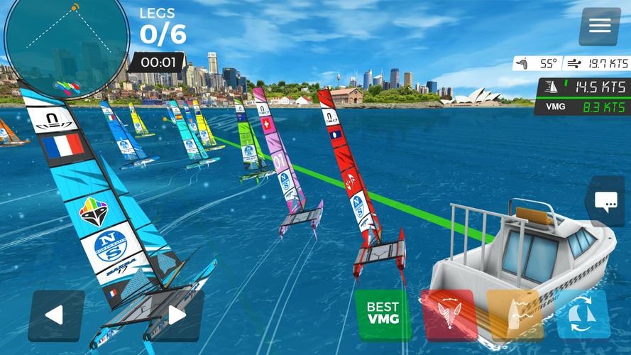 Virtual Regatta Inshore 螢幕截圖 0