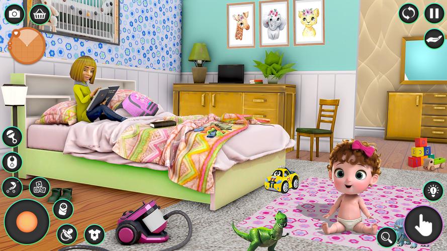 Mom Simulator Family Games 3D Captura de tela 3