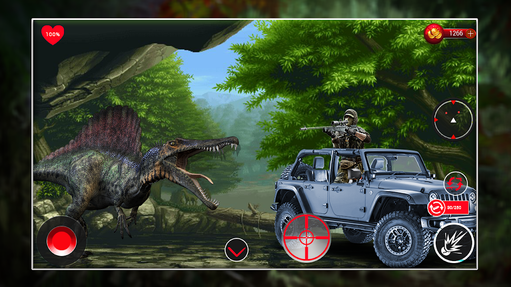 Dinosaur Destruction Super Dino&Deadly Dino Hunter Zrzut ekranu 1