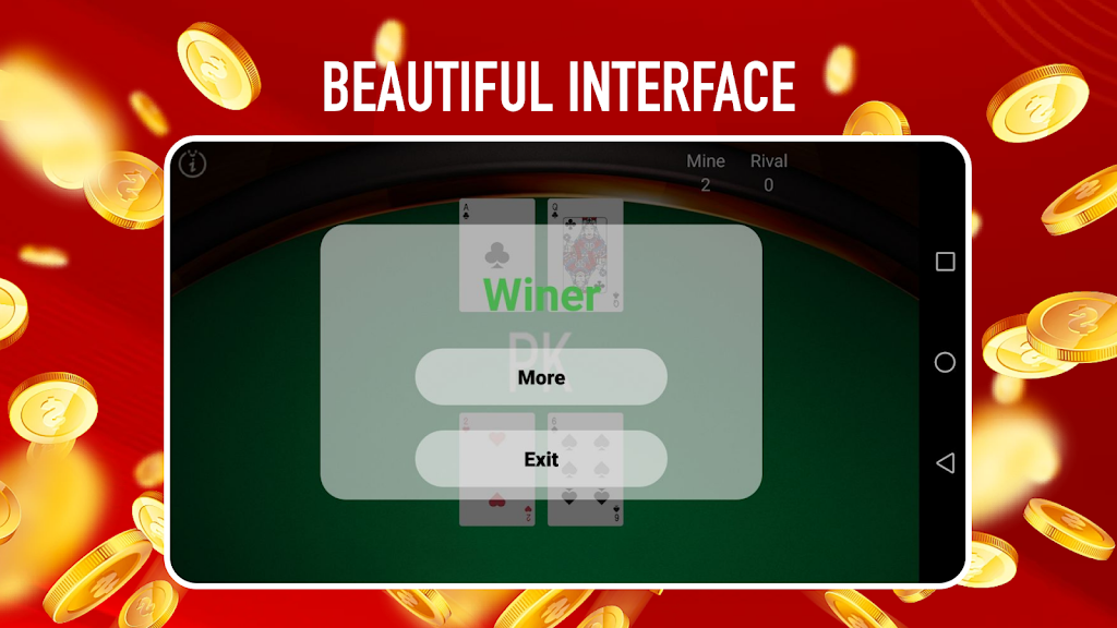 Schermata Fighter Baccarat 2