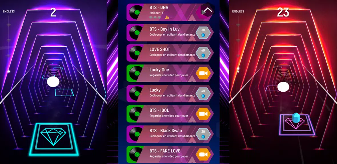 Tiles Hop : BLACKPINK KPOP EDM ဖန်သားပြင်ဓာတ်ပုံ 1