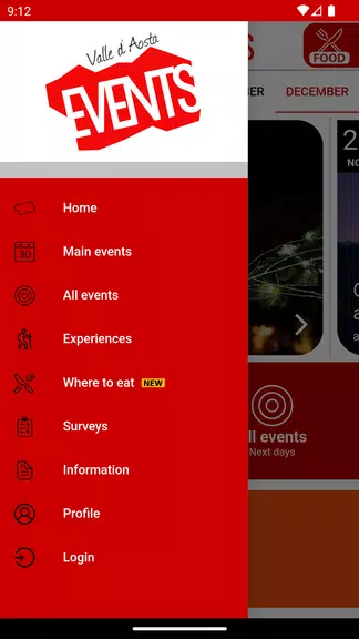 Valle d’Aosta Events ภาพหน้าจอ 1