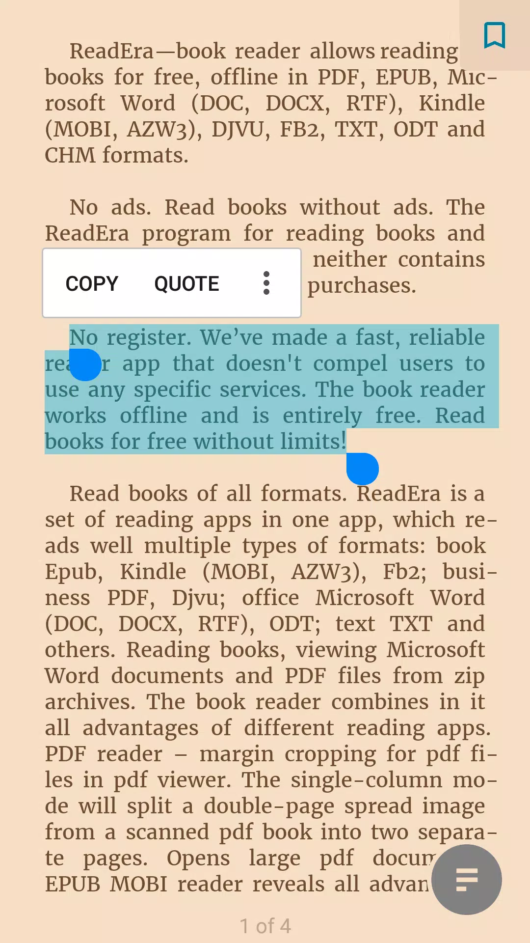 ReadEra: ebook reader pdf epub Screenshot 3