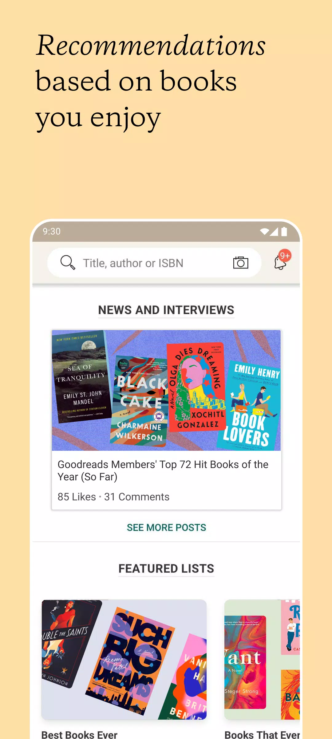 Goodreads Screenshot 1