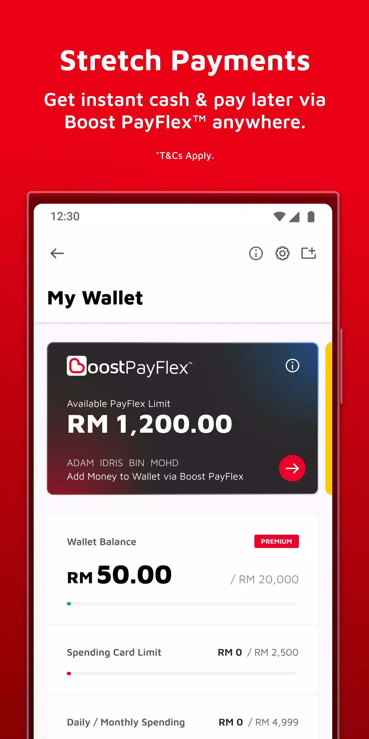 Boost App Malaysia Captura de tela 2