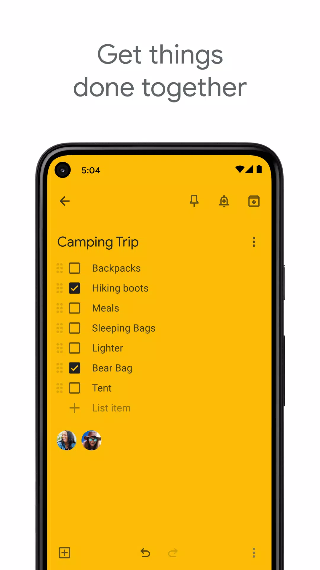 Google Keep - Notes and Lists Screenshot 1