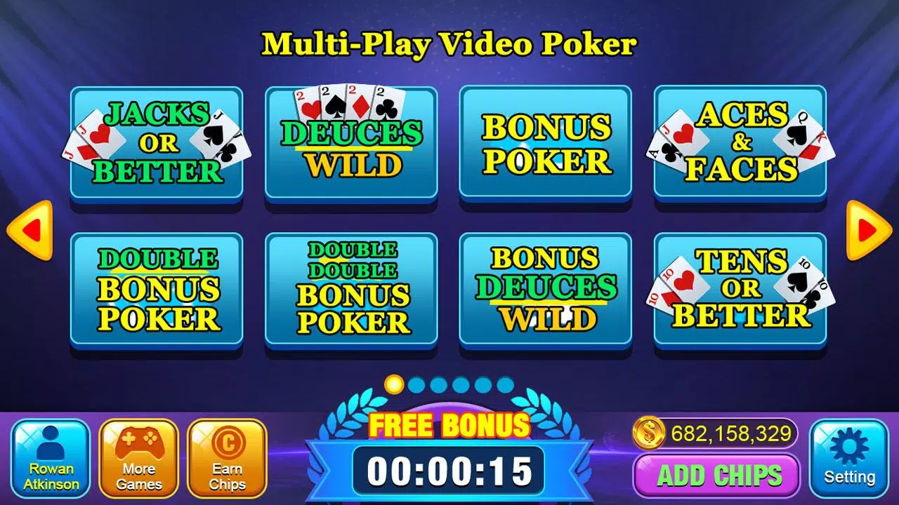 Schermata Video Poker Games - Multi Hand 0