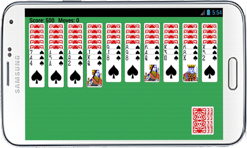 Spider Solitaire Free Game by Appsi Captura de tela 2