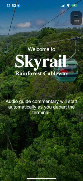 Skyrail audio interp. guide ဖန်သားပြင်ဓာတ်ပုံ 1