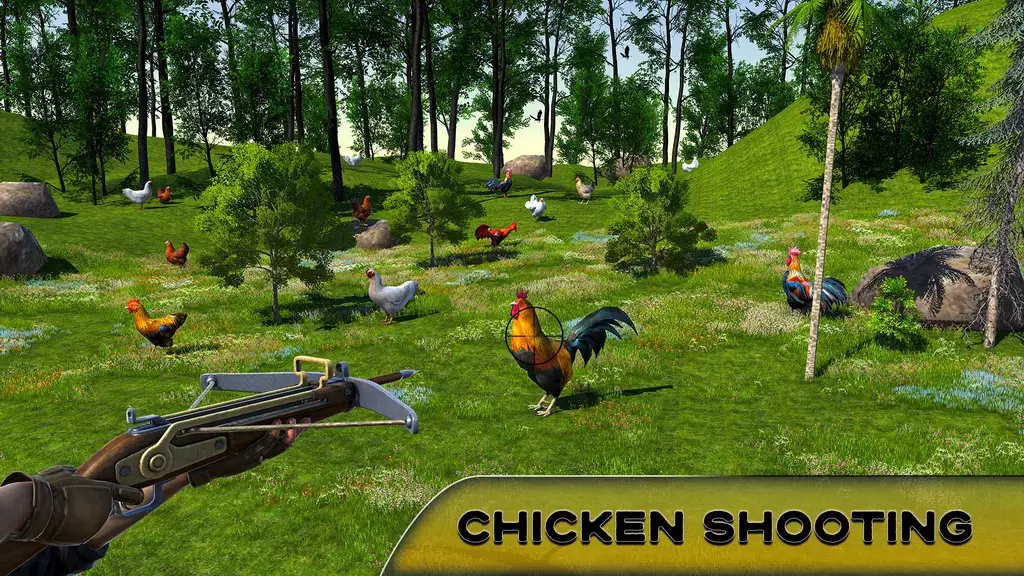 Chicken Hunting Challenge Game Screenshot 1