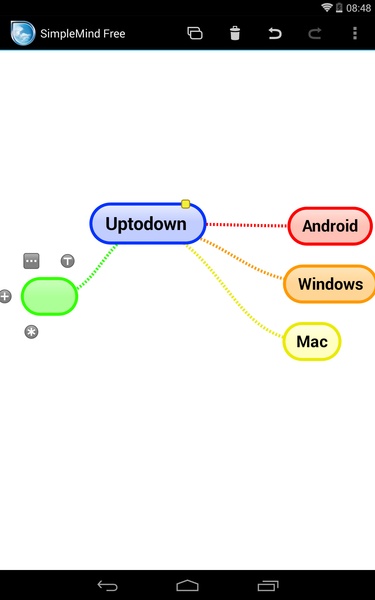 SimpleMind Free mind mapping Tangkapan skrin 1