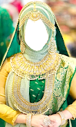 Bridal Hijab Photo Montage Captura de pantalla 1