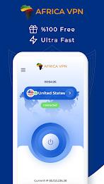 Africa VPN - Get Africa IP স্ক্রিনশট 0