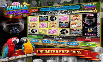 Gorilla Adventure Slots Screenshot 0