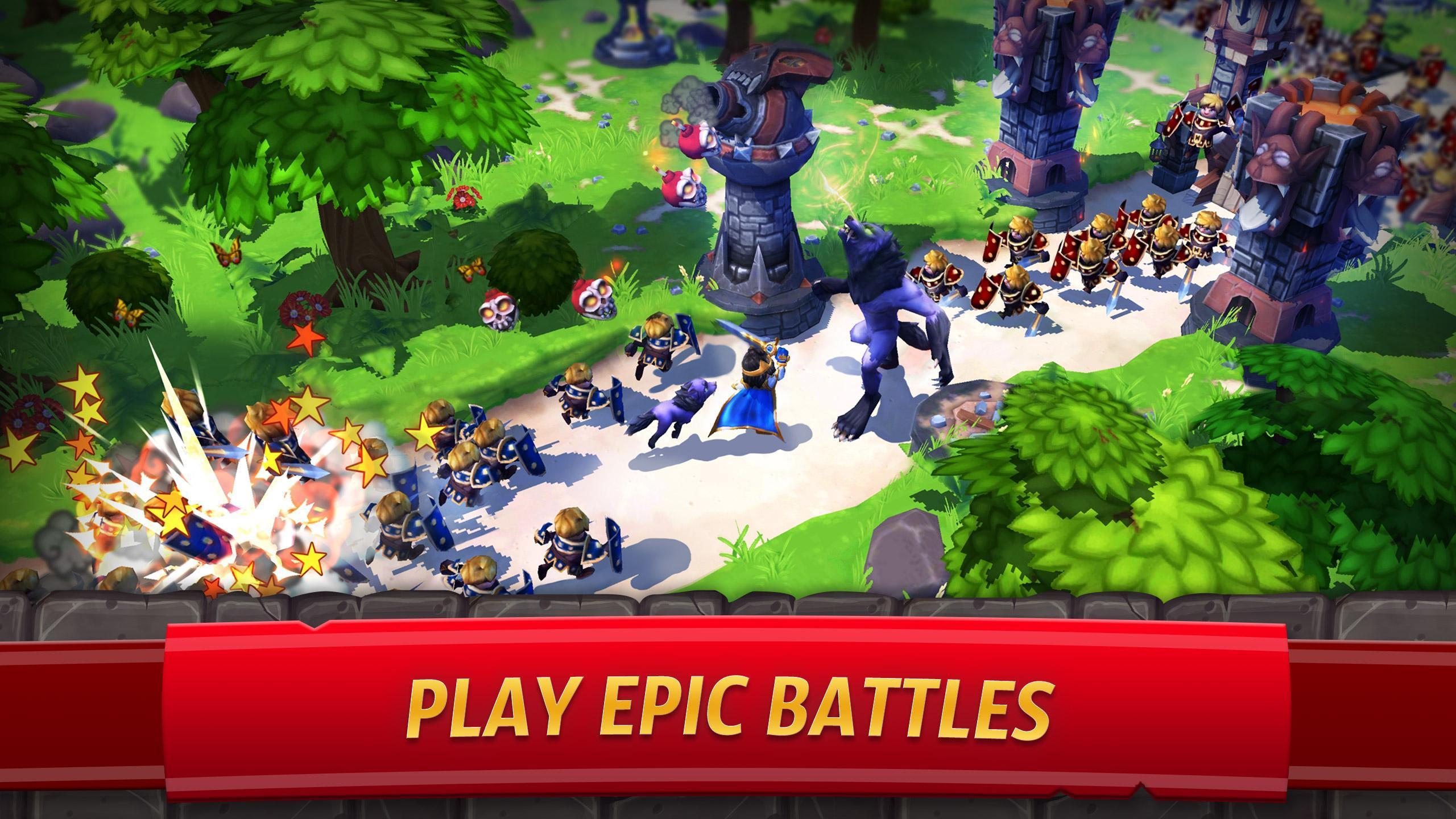 Royal Revolt 2: Tower Defense Ekran Görüntüsü 0