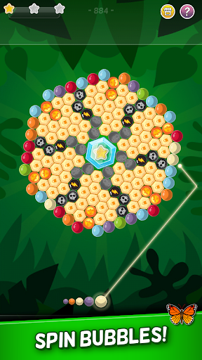 Bubble Cloud: Spinning Match-3 螢幕截圖 0