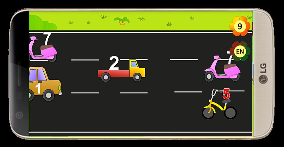 1 2 3 Grade Math Learning Game 스크린샷 2