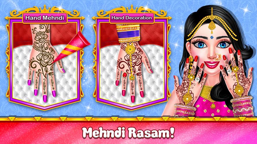 Indian Wedding Makeup Dressup スクリーンショット 3