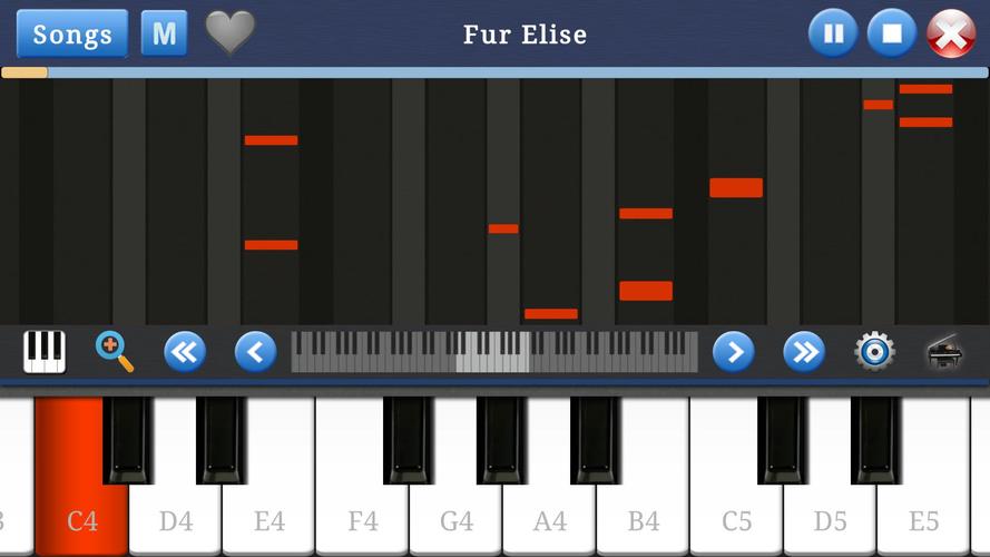 Piano Music & Songs स्क्रीनशॉट 0